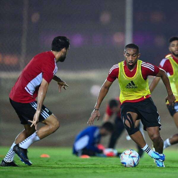 من تدريبات المنتخب