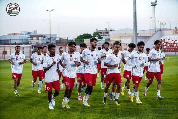 من تدريبات المنتخب