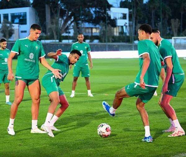 لاعبو منتخب المغرب