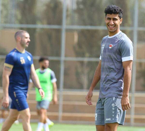من مران المنتخب العراقي