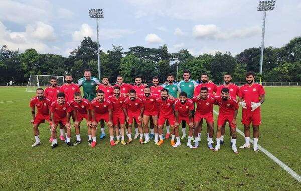 لاعبو منتخب لبنان