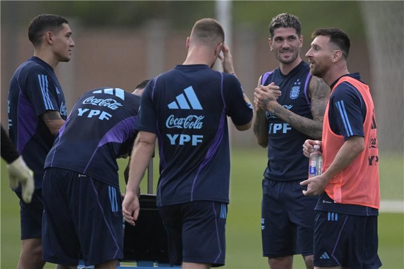 لاعبو منتخب الأرجنتين
