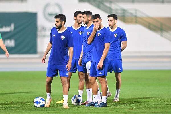 من مران المنتخب الكويتي