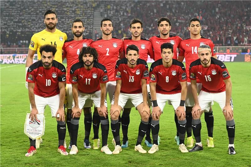 لاعبو منتخب مصر