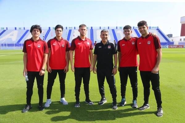 من تدريبات المنتخب