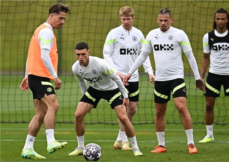 لاعبو مانشستر سيتي