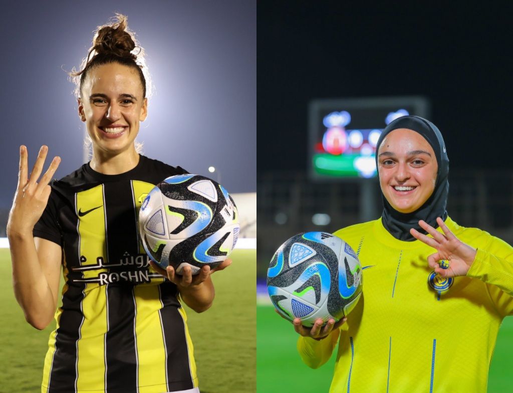 لينا بوساحة وآشلي بلمبتر