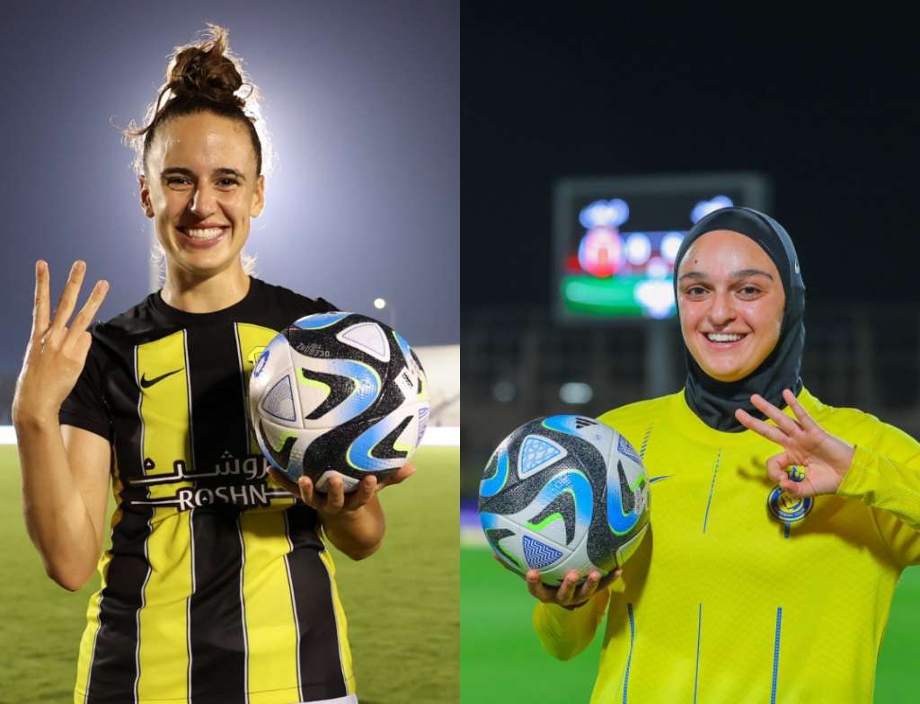 لينا بوساحة وآشلي بلمبتر