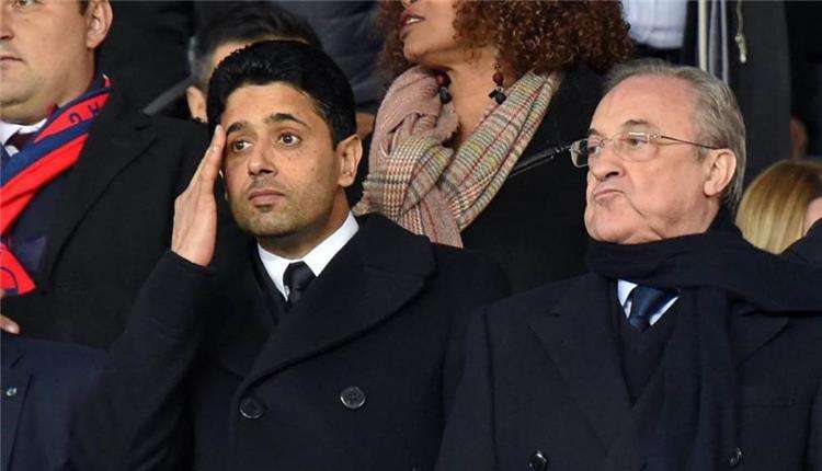 بيريز (رئيس الريال) والخليفي (رئيس باريس)