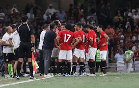 لاعبو منتخب مصر