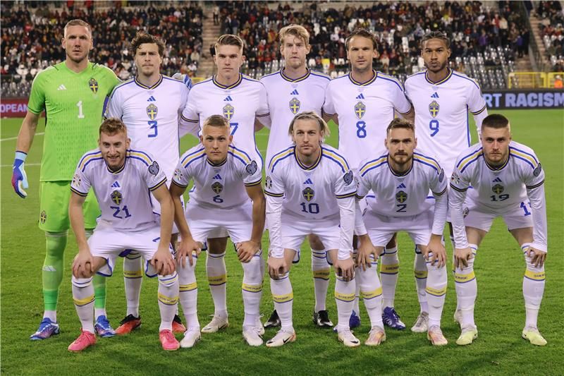 لاعبو منتخب السويد