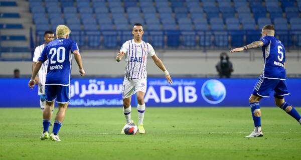 جانب من المباراة