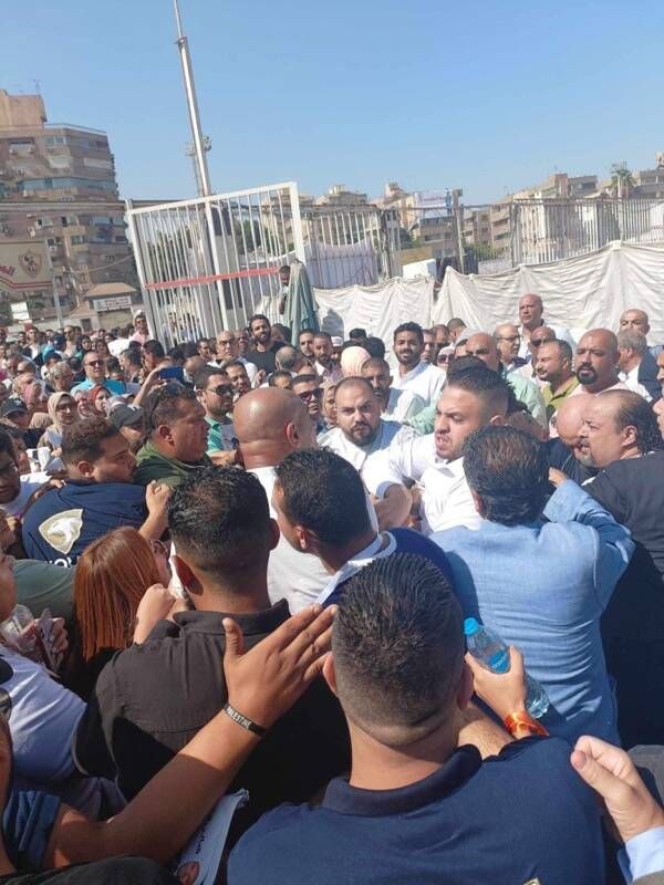 جانب من المشادة