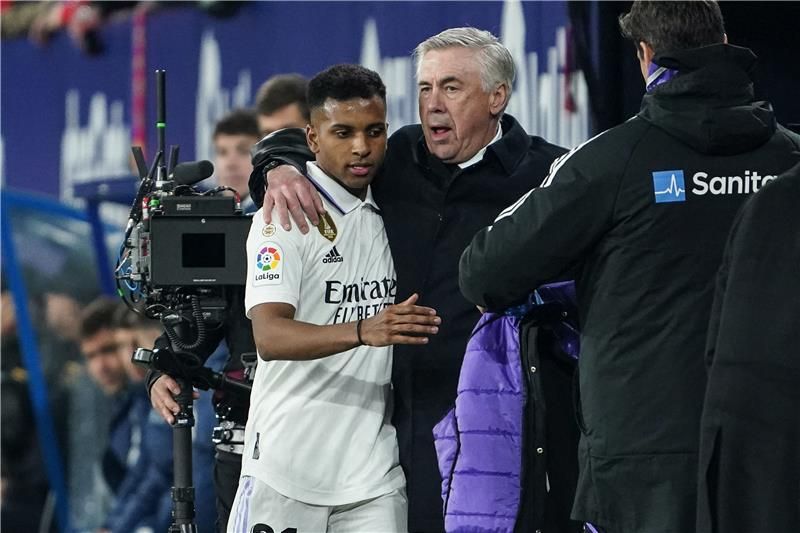 أنشيلوتي مع رودريجو