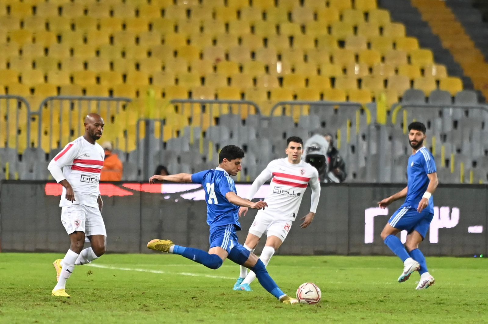 من لقاء سابق بين الزمالك وسموحة