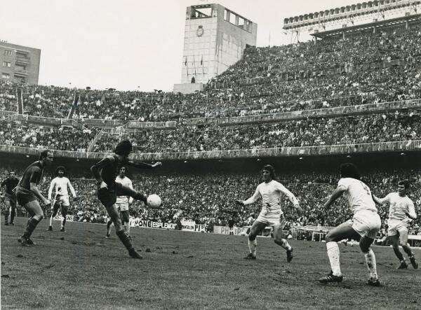 من المباراة التاريخية