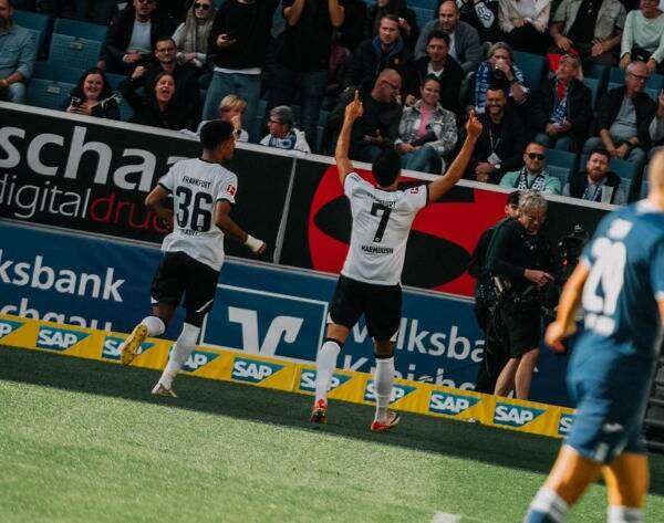 جانب من المباراة