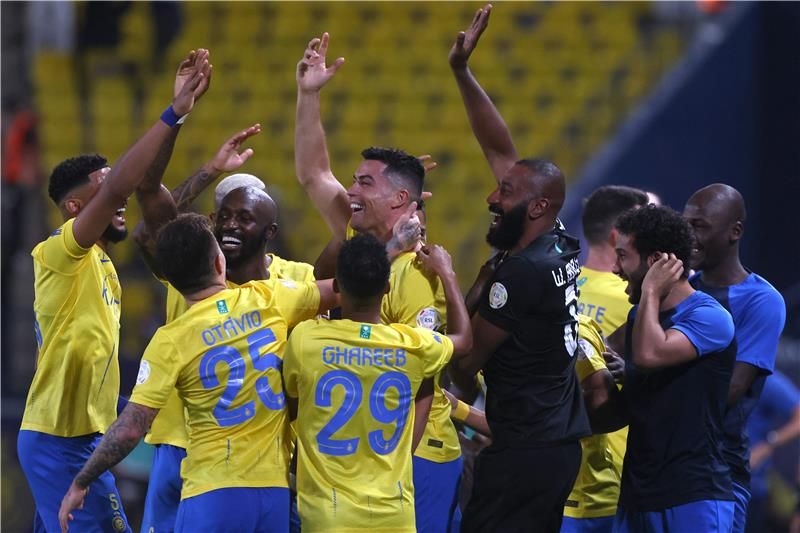 جانب من المباراة