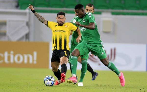 من المباراة