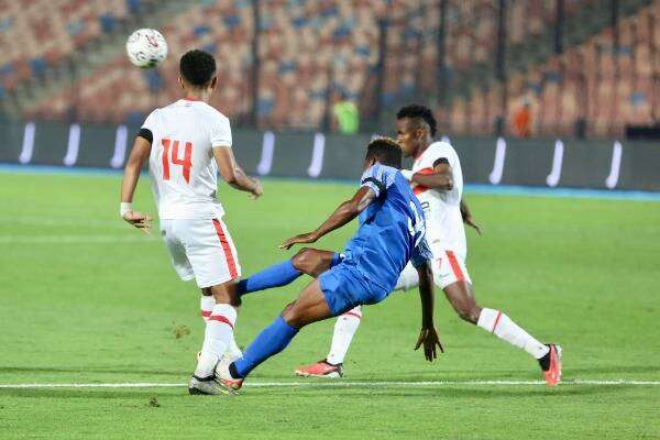 جانب من المباراة