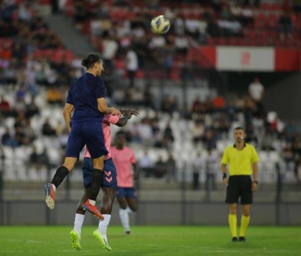 جانب من المباراة