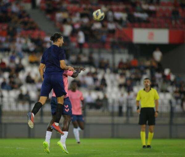 جانب من المباراة