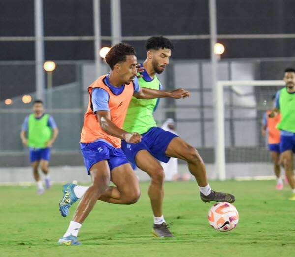 من تدريبات الفريق