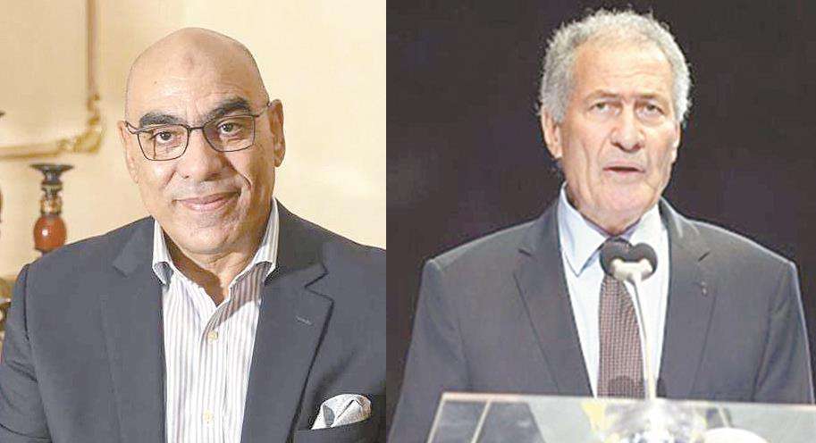 حسن مصطفى وهشام نصر