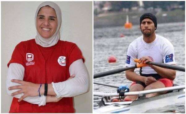 عبد الخالق البنا وغادة إبراهيم