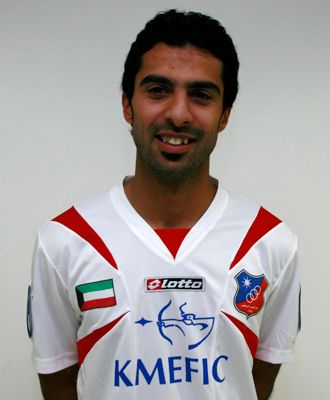اللاعب الكويتي وليد علي 