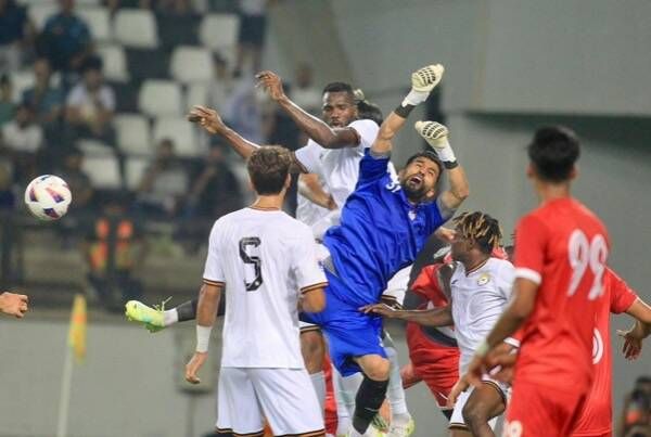 جانب من المباراة