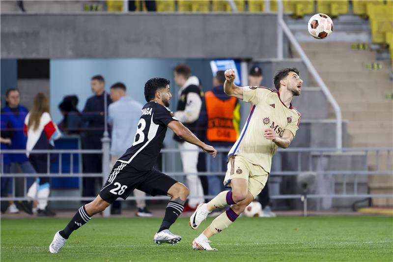 جانب من المباراة