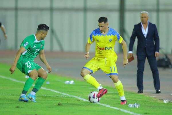 جانب من المباراة