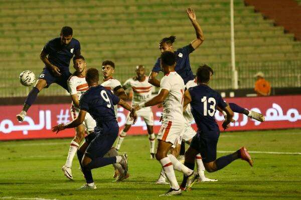 من مواجهة إنبي أمام الزمالك