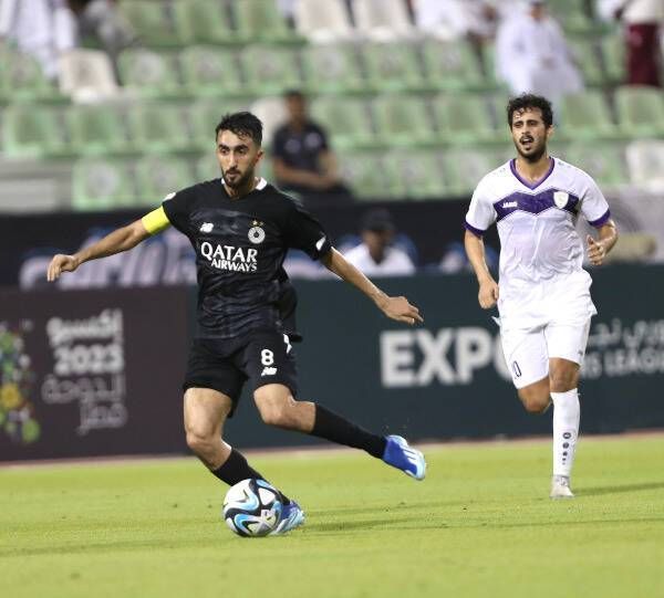 جانب من المباراة