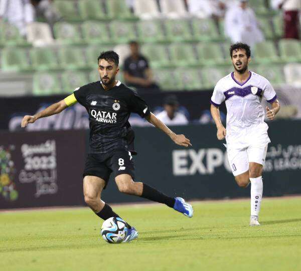 جانب من المباراة