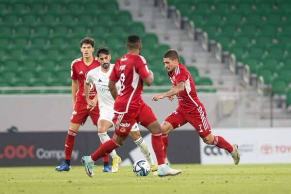 جانب من المباراة