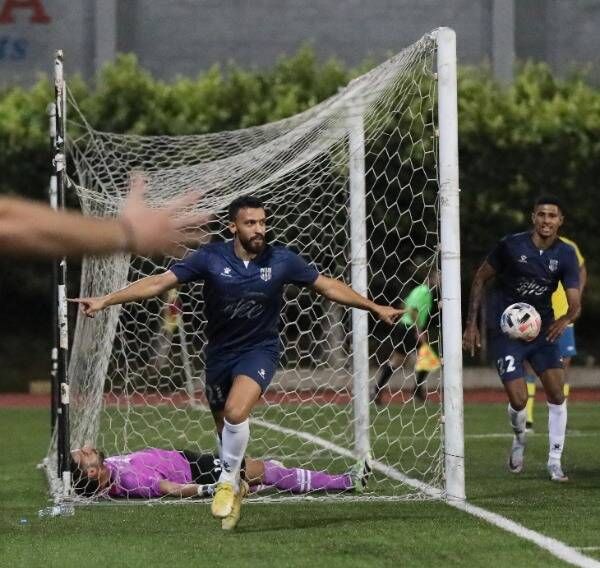 جانب من المباراة