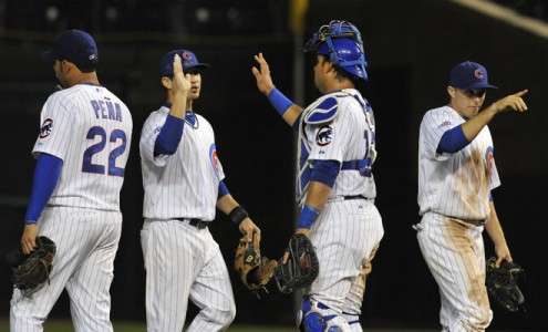 لاعبى شيكاغو كابس سعداء بالتفوق على فريق ميلوكى  برويرز 