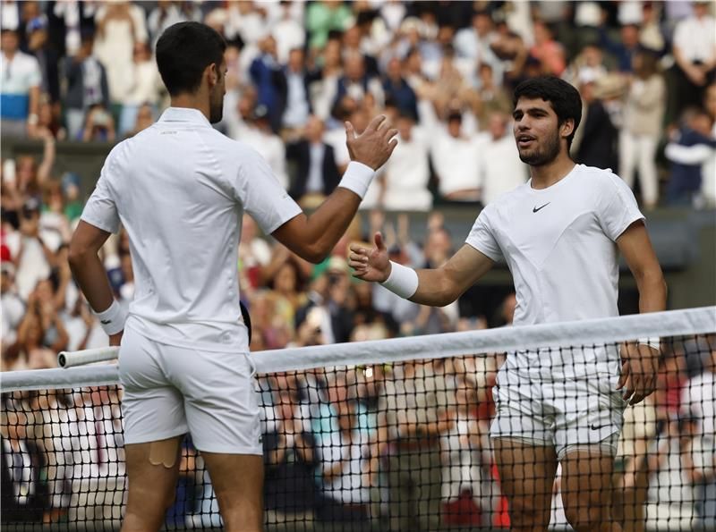 ديوكوفيتش وألكاراز