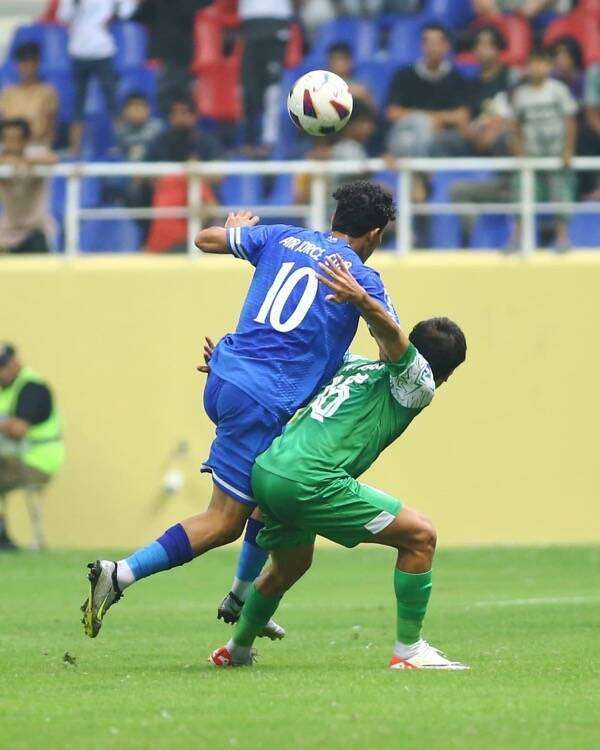 جانب من المباراة