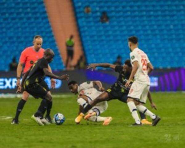 جانب من المباراة