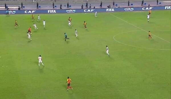 جانب من المباراة