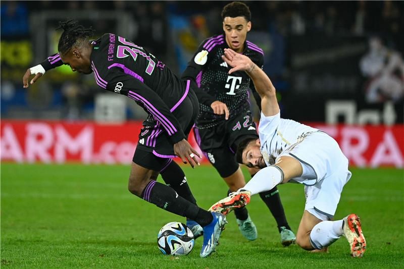 جانب من المباراة