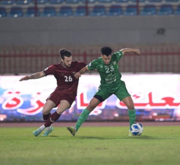 جانب من المباراة