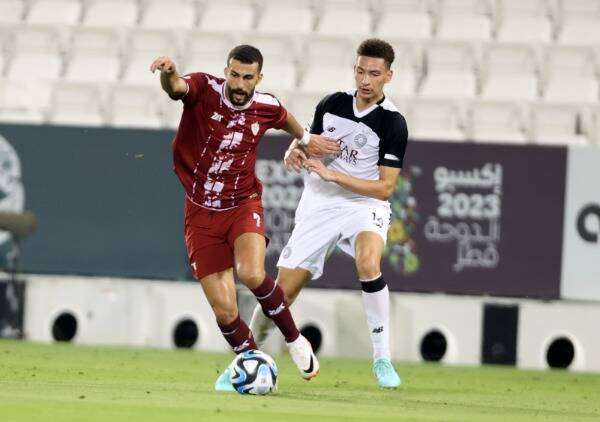 جانب من المباراة