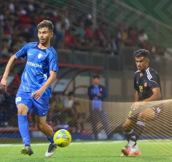 جانب من المباراة