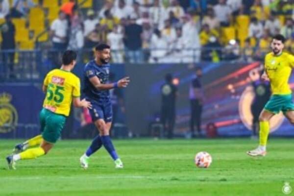 جانب من المباراة