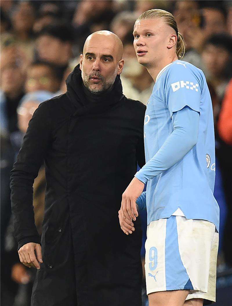 جوارديولا وهالاند