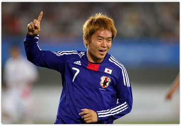 ريوهاي ياما زاكي مهاجم اليابان